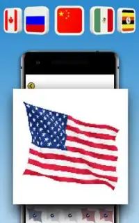 Banderas Arte De Pixel: Banderas Color Por Números Screen Shot 1