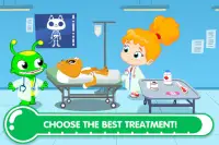 Groovy the Doctor: Zoo Pets Hospital Mini Games Screen Shot 2