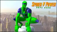 Rope Hero : Power Spider Fighter - Spider hero Screen Shot 0