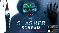 Slasher Scream : Scary Horror Escape Game Screen Shot 0