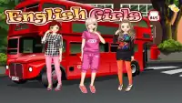 English Girls - Girl Games Screen Shot 4