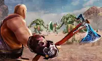 Lord hacha guerra monstruo cazador guerrero juego Screen Shot 3