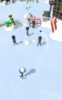 Stickman Winter Hockey Screen Shot 0