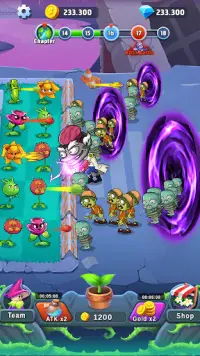Plant Empires - Merge Defense Monster Screen Shot 1