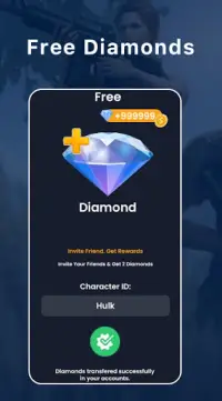 Free Diamonds For Fire FF Guide For 2021 Screen Shot 2