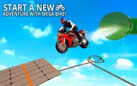 Mega Ramp Bike Racing - Moto Stunt Master Screen Shot 1