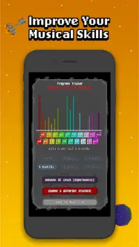 SpaceEars - ear training game learn music pitch Screen Shot 2