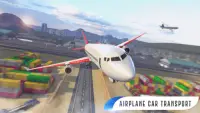 vliegtuig auto transport spel Screen Shot 1