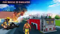 Fire Truck Rescue 3D Simulator Screen Shot 0