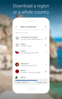 Mapy.cz navigation & off maps Screen Shot 1