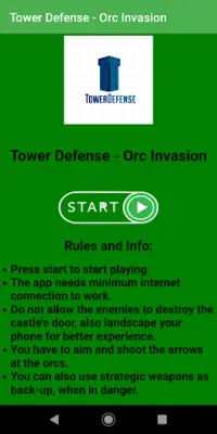Tower Defense - Orc Invasion Screen Shot 0