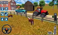 Farmer Tractor Sim 2019 - Tractor Cargo Driving Screen Shot 2