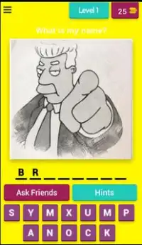 Simpsons Quiz Screen Shot 0