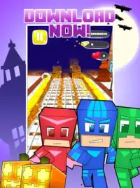 Pixel Mask Superhero Craft Run Screen Shot 3