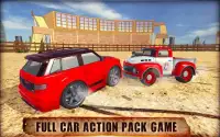 कार दुर्घटना रेसिंग खेल 3D : गाड़ी ड्राइव खेल Screen Shot 0