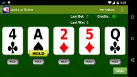 Awesome Video Poker! Screen Shot 2