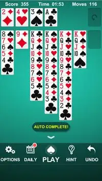 Solitaire Screen Shot 1