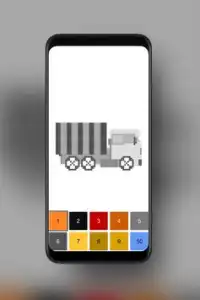 Cars Pixel Art-Free Coloring Book Screen Shot 6