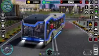 City Coach Bus Driving 3d Screen Shot 1