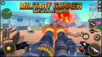 مدافع الحرب العسكرية- ألعاب الجيش العاب رشاشات Screen Shot 0