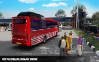 محاكاة الحافلات: Hill Coach Driving Bus Sim Screen Shot 0