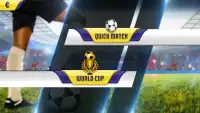 Real football world cup 2018: Soccer Hero league Screen Shot 1