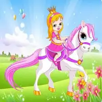 Jungles Princess Unicorn Run 2 Screen Shot 0