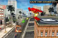 летающий супергероя действия: спасение миссия Screen Shot 1