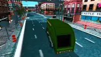 Blocky Garbage Truck Sim Screen Shot 2