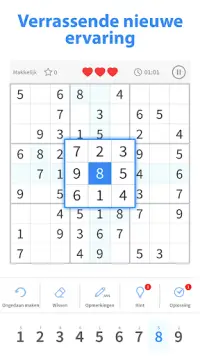 Sudoku Master- sudoku-spel Screen Shot 1