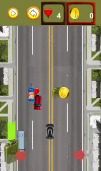A corrida de rua 2 D. Super carros. Screen Shot 5