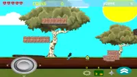 8 bit jump gioco Super Jump Ninja Shadow arcade Screen Shot 1