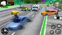 Gangster Crime Simulator - Giant Superhero Game Screen Shot 2