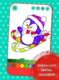 Desenhos de Natal para colorir para crianças Screen Shot 0