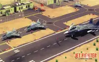जेट लड़ाकू विमान लैंडिंग सिम्युलेटर 3 डी Screen Shot 2