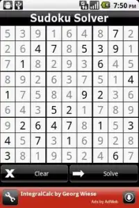 Sudoku Solver Screen Shot 1