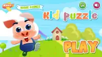 Kid Puzzle - Animal & Object Screen Shot 0