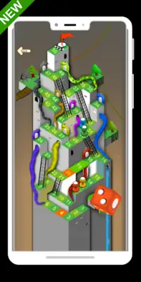 mini Snakes and Ladders Screen Shot 2