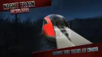 Simulador de trem noturno Screen Shot 1