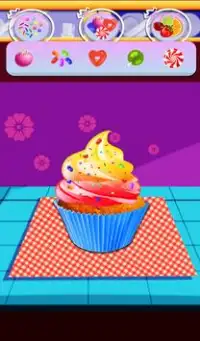 Rainbow Cupcake Maker - Juegos de Cocina DIY 2017 Screen Shot 9