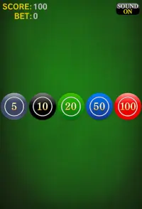 Poker card game Screen Shot 2