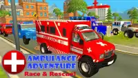 Ambulance Race Rescue Sim 911 Screen Shot 7