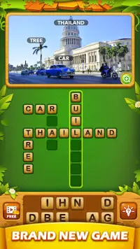 Word Cross Pics - Free Offline Word Games Puzzle Screen Shot 0