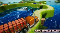 Cargo Truck Transport Drive: OffRoad Outlaws Screen Shot 2