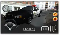 Polis Arabası Sürme Oyunu 3D Screen Shot 0