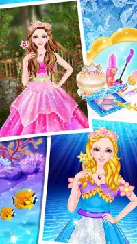 Princess Dress Ball - Girls Beauty Salon Games Screen Shot 1