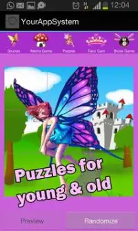 Fairy Games for Kids Free Screen Shot 0