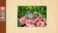 Butterfly Jigsaw Puzzles Game Screen Shot 3