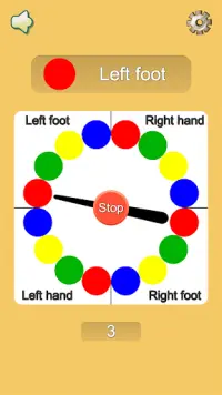 Twister Spinner Game Screen Shot 2