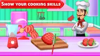 Strawberry Cake Maker: Dessert Chef Kitchen Screen Shot 2